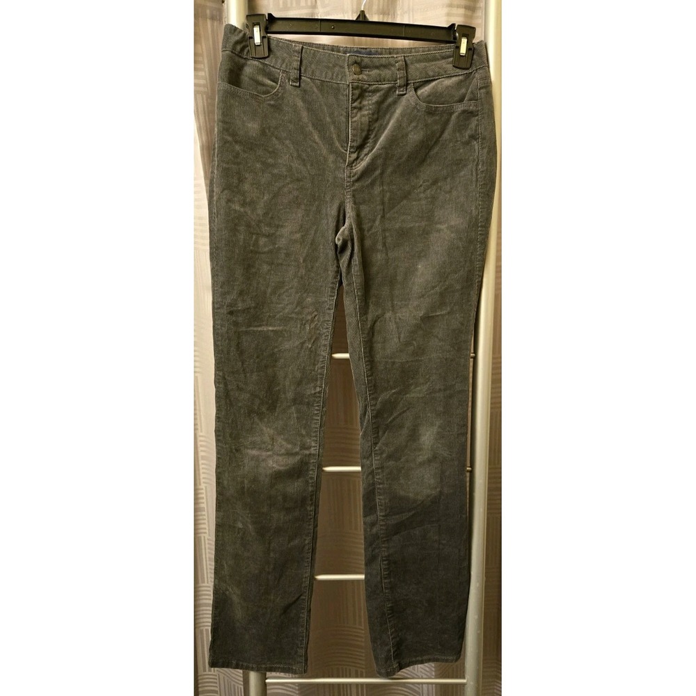 Talbots Woman's Gray Corduroy Pants Size‎ 6 Heritage 32x31 Career Casual Comfort